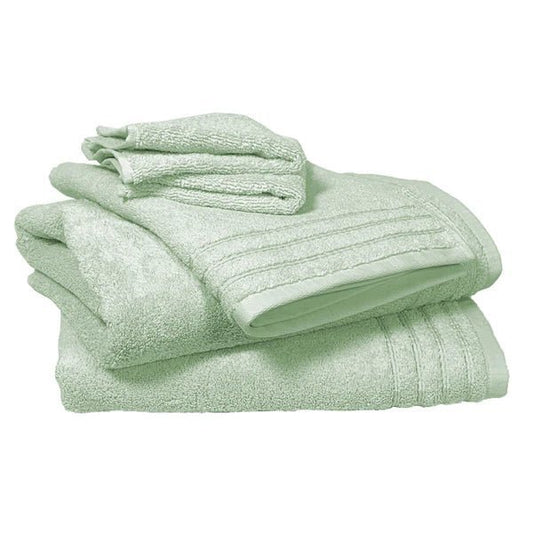 Serviettes en coton douces au toucher ( Confectionnées au Portugal )- Thé Vert - serviettes de bain Daniadown - Literie-Déco et moi