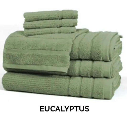 Serviettes en coton égyptien ( 8 teintes disponibles ) - Literie - Déco et moi