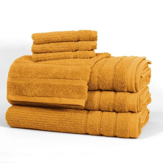 Serviettes en coton égyptien ( Jaune Or ) - serviettes de bain Daniadown - $6.99! Literie-Déco et moi 