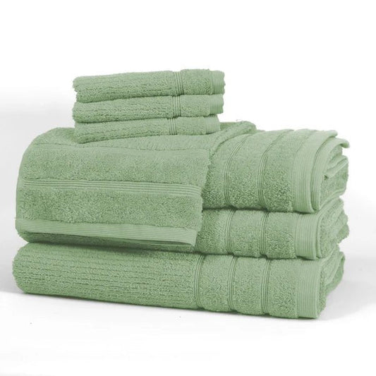 Serviettes en coton égyptien ( Vert Eucalyptus ) - serviettes de bain Daniadown - $6.99! Literie-Déco et moi 