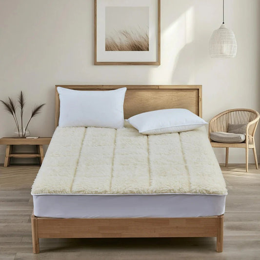 Surmatelas Shearling - surmatelas LITERIE & DÉCO ET MOI - $139.99! Literie-Déco et moi 