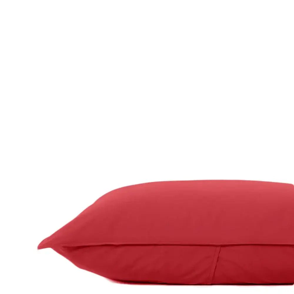 Taie d'oreiller de corps en percale de coton- 10 teintes disponibles taies  ,disponible chez Literie-Déco et moi 