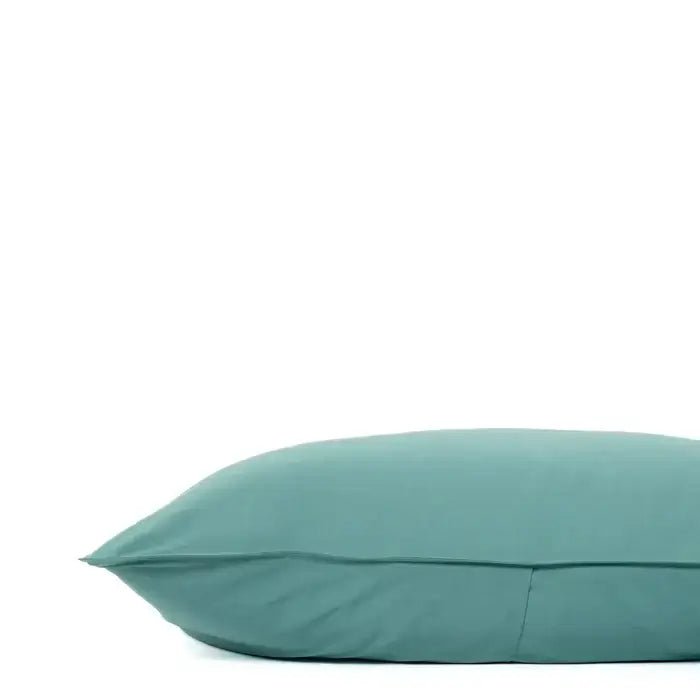 Taie d'oreiller de corps en percale de coton- 10 teintes disponibles taies  ,disponible chez Literie-Déco et moi 