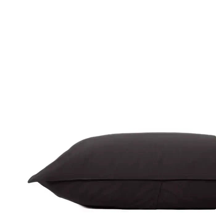 Taie d'oreiller de corps en percale de coton- 10 teintes disponibles taies  ,disponible chez Literie-Déco et moi 