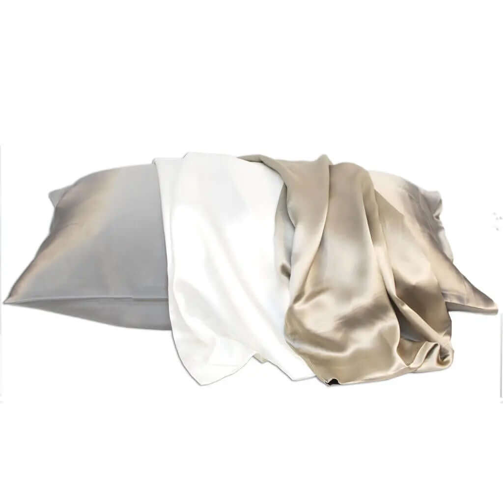 Taie oreiller en  soie de mûrier ( 19 mommes) - taies Daniadown - $94.99! Literie-Déco et moi 