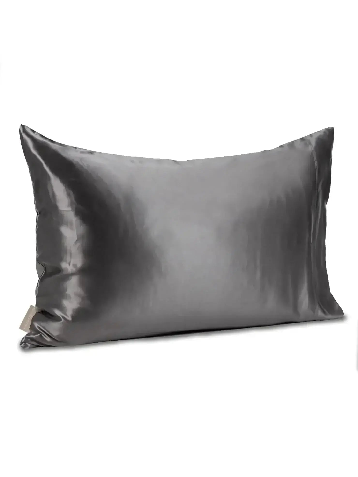 Taie oreiller en  soie de mûrier- Ardoise ( 22 mommes) - taies DB - $129.99! Literie-Déco et moi 