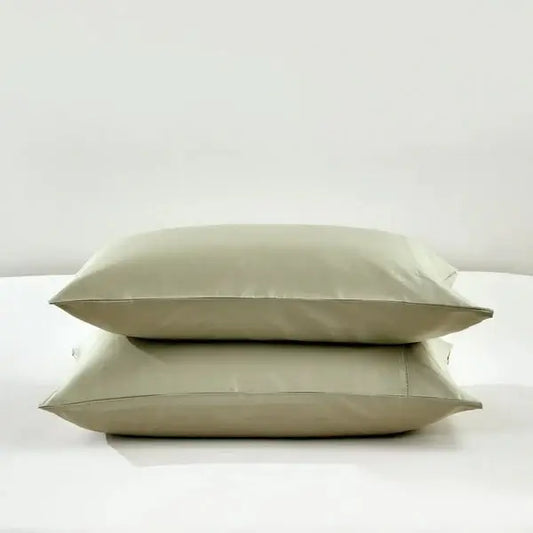 Taies d'oreiller coton PIMA 400fils (Paquet de 2) - Literie - Déco et moi