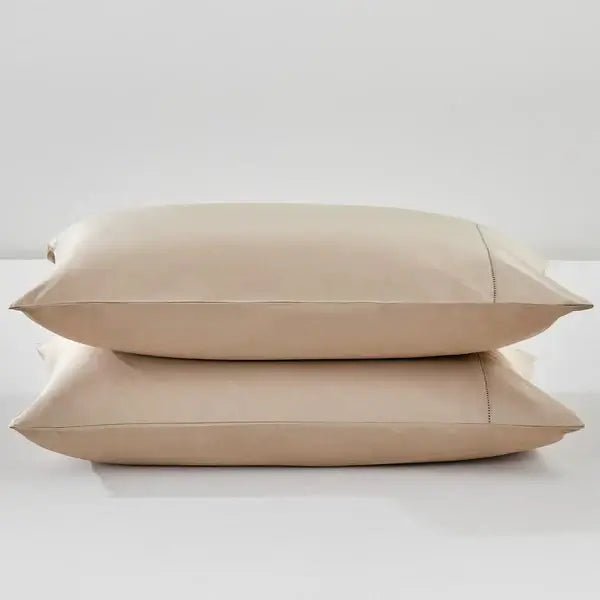 Taies d'oreiller coton PIMA  400fils (Paquet de 2) - taies Daniadown - Literie-Déco et moi 