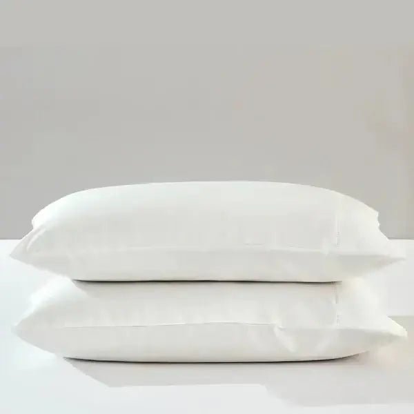 Taies d'oreiller coton PIMA  400fils (Paquet de 2) - Blanc cassé - taies Daniadown - $41.95! Literie-Déco et moi 