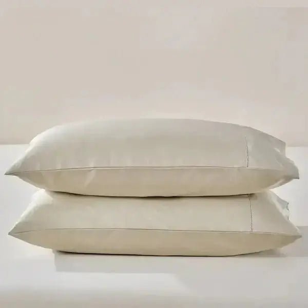 Taies d'oreiller coton PIMA  400fils (Paquet de 2) - Naturel - taies Daniadown - $41.95! Literie-Déco et moi 