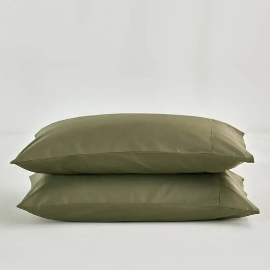 Taies d'oreiller coton PIMA  400fils (Paquet de 2) taies  ,disponible chez Literie-Déco et moi 