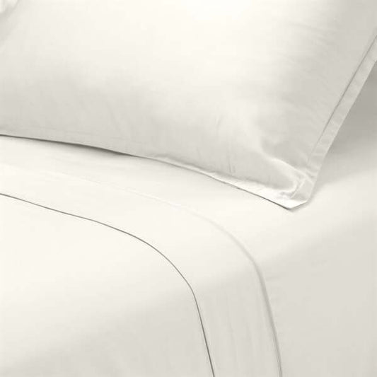 Taies d'oreiller en bambou ( Ivoire ) - Par Brunelli - Literie - Déco et moi