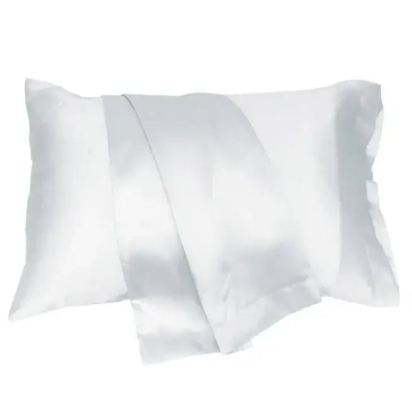 Taies oreiller en SATIN (Paquet de 2) taies  ,disponible chez Literie-Déco et moi 