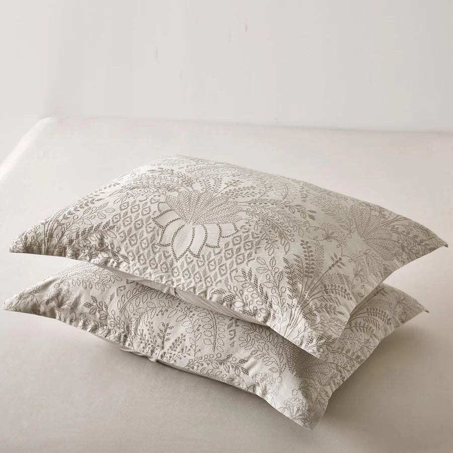 Ensemble de housse de couette tissée Timeless Heritage ( Taupe )