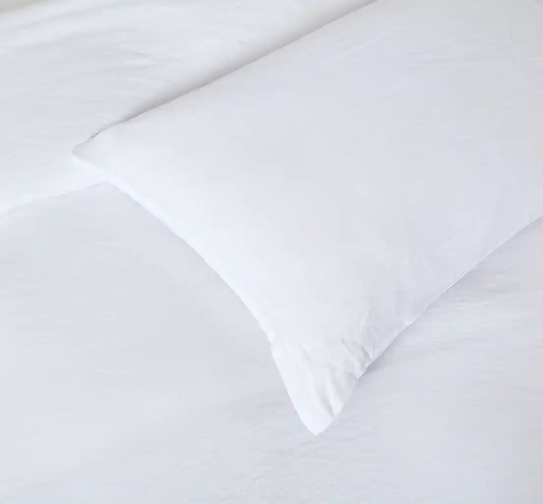 Ensemble de housse de couette Vintage Touch ( Blanc) - Housse de couette Daniadown - Literie-Déco et moi 