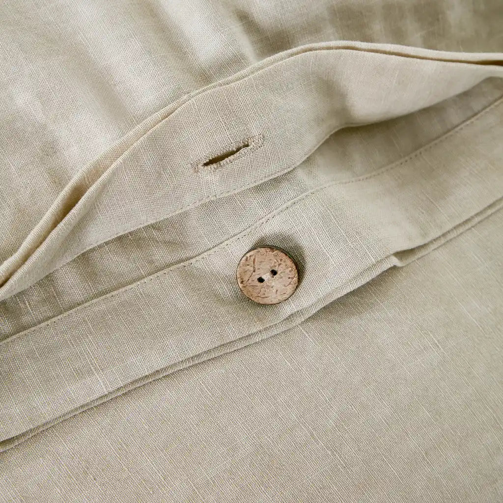 Ensemble de housse de couette Vintage Touch ( Naturel ) - Housse de couette Daniadown - Literie-Déco et moi 