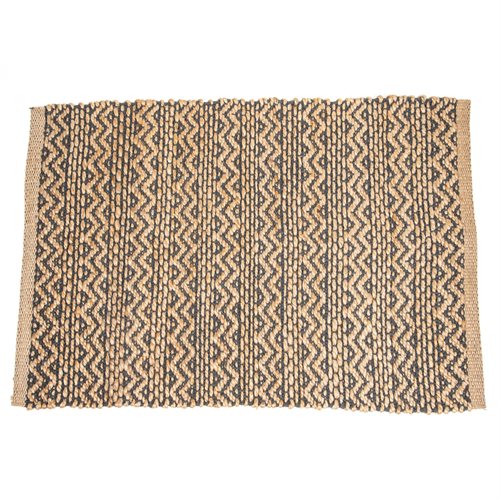 Carpette en jute MORGAN- Par Brunelli Carpette  ,disponible chez Literie-Déco et moi 