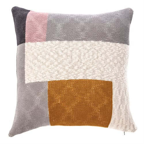 Coussin style scandinave ROSALIE ( 18'' x 18'')- Par Brunelli coussins  ,disponible chez Literie-Déco et moi 