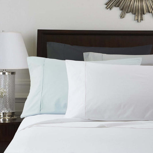 Ensemble draps PERCALE COTON  ( 8 couleurs disponibles ) Draps  ,disponible chez Literie-Déco et moi 