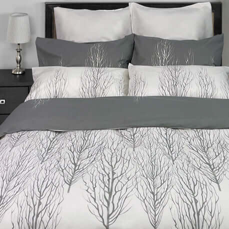 ( Fait au Canada )Ensemble de housse de couette MANTRA ( Pâle ) Housse de couette  ,disponible chez Literie-Déco et moi 