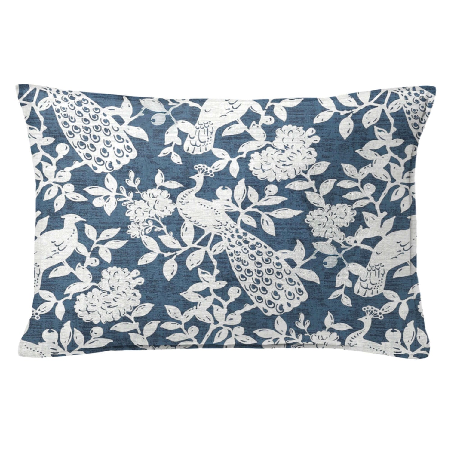 FAIT AU CANADA- Ensemble housse de couette OISEAUX ( Marine et taupe) - Par Colcha Linens Housse de couette  ,disponible chez Literie-Déco et moi 