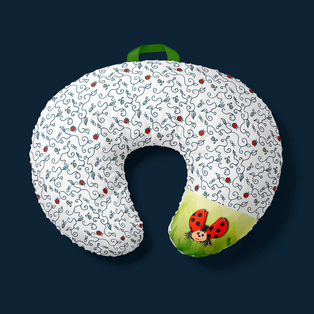( Fait au Québec) Ensemble de literie et accessoires pour bébé - JOYEUSE COCCINELLE Literie bébés  ,disponible chez Literie-Déco et moi 