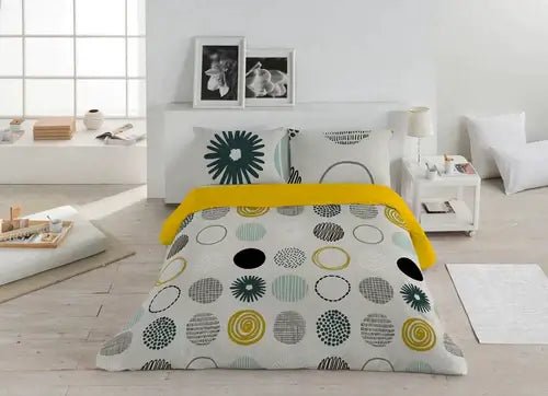 (Fait au Québec)Housse de couette KOLO ( Ensemble 4 pièces ) Housse de couette  ,disponible chez Literie-Déco et moi 