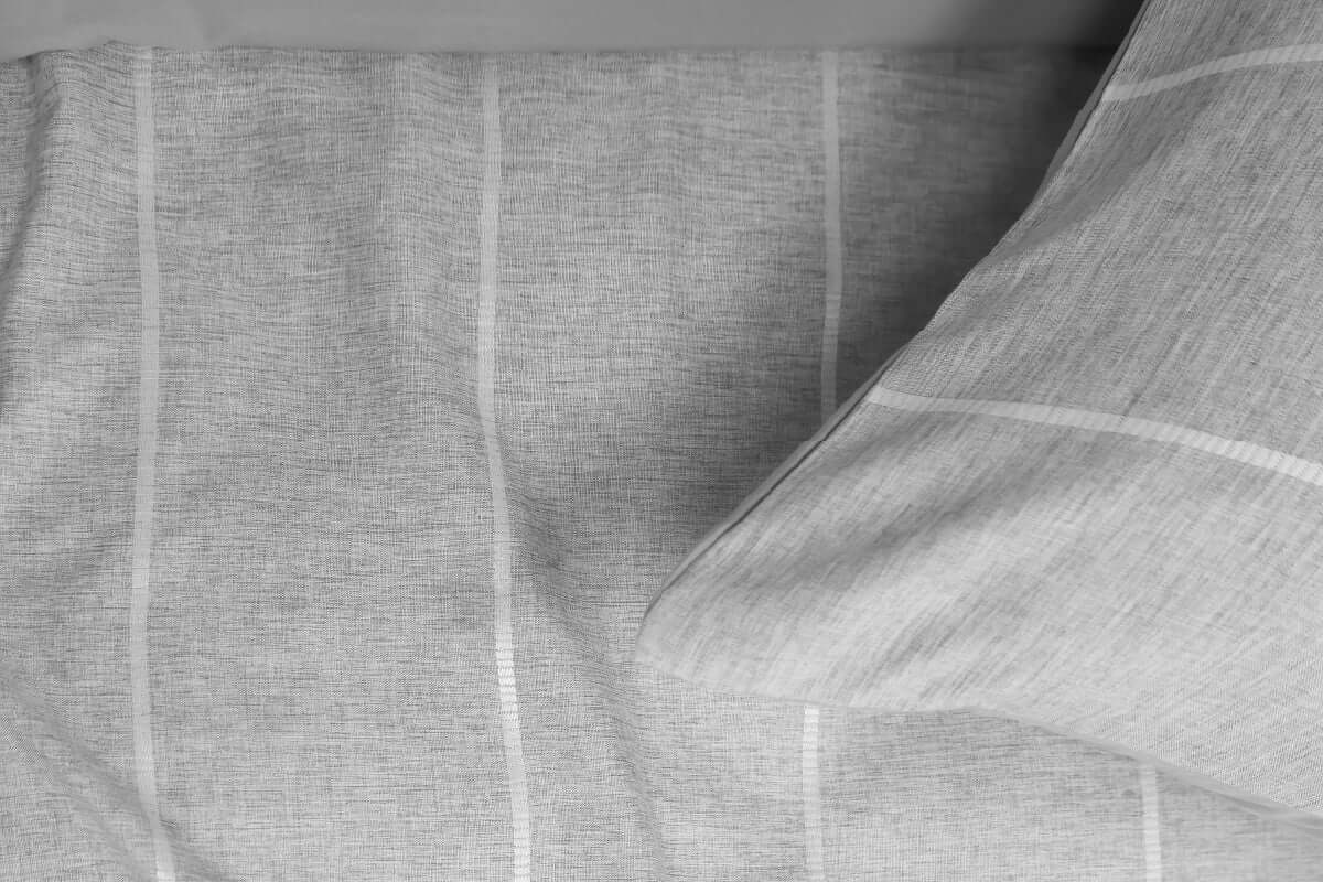 Housse de couette SUTHERLAND ( Gris ) Housse de couette  ,disponible chez Literie-Déco et moi 