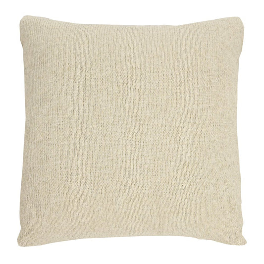 Coussin naturel YEPA ( 18'' x 18'')- Par Brunelli coussins  ,disponible chez Literie-Déco et moi 